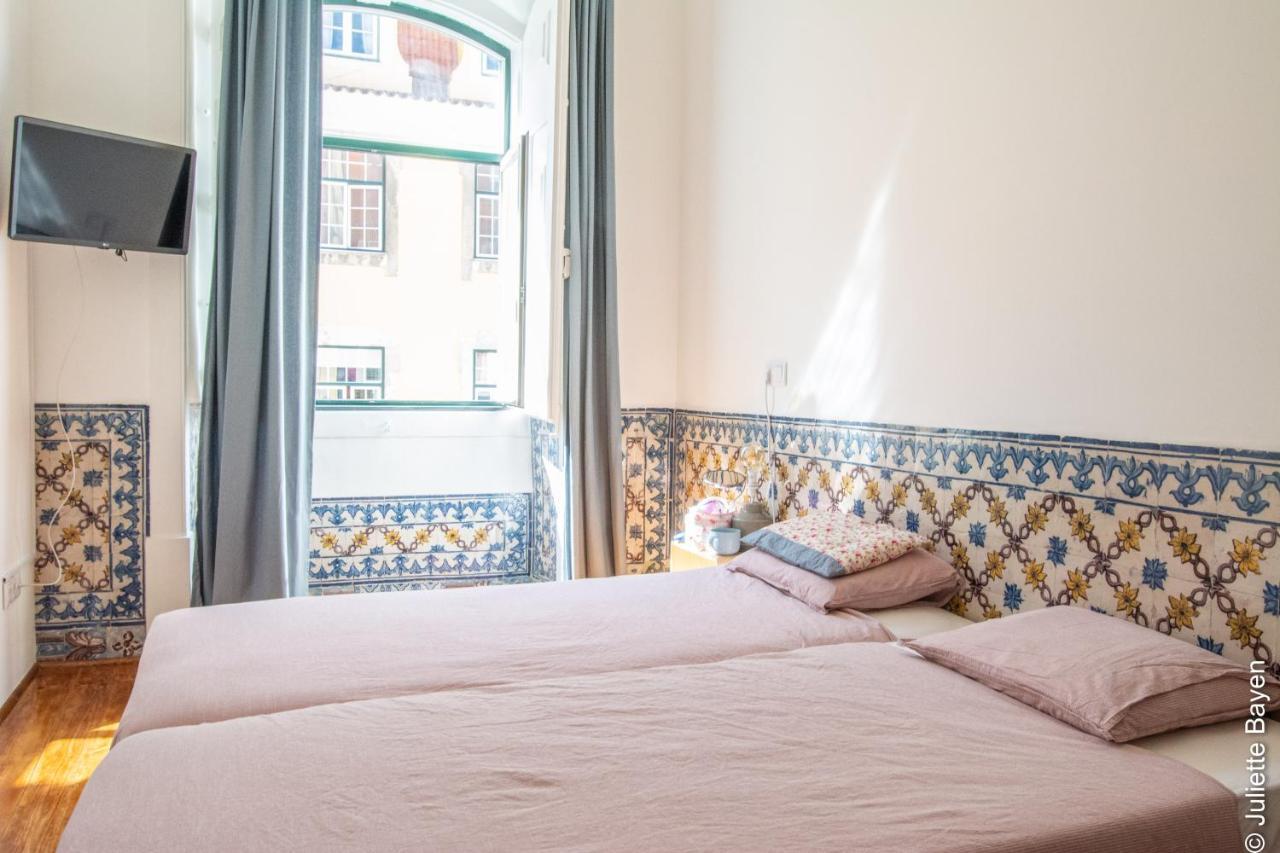 Azulejos Cais Sodre B&B Lissabon Exterior foto